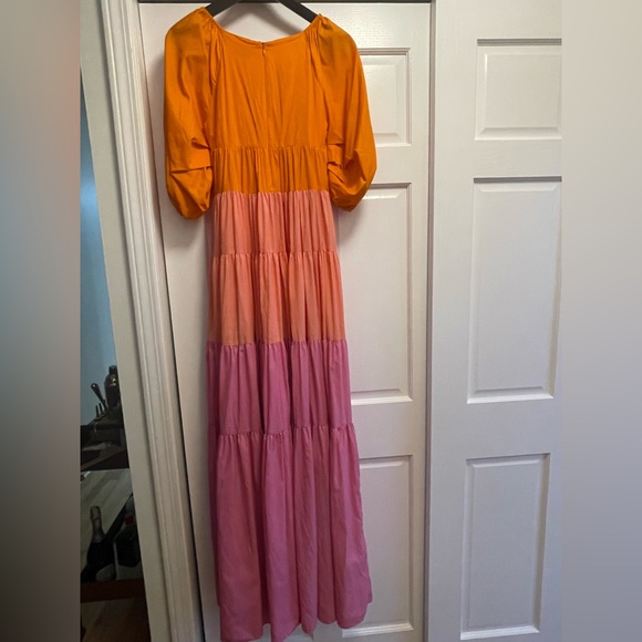STAUD Multicolor Tiered Maxi Dress - Picture 4 of 4